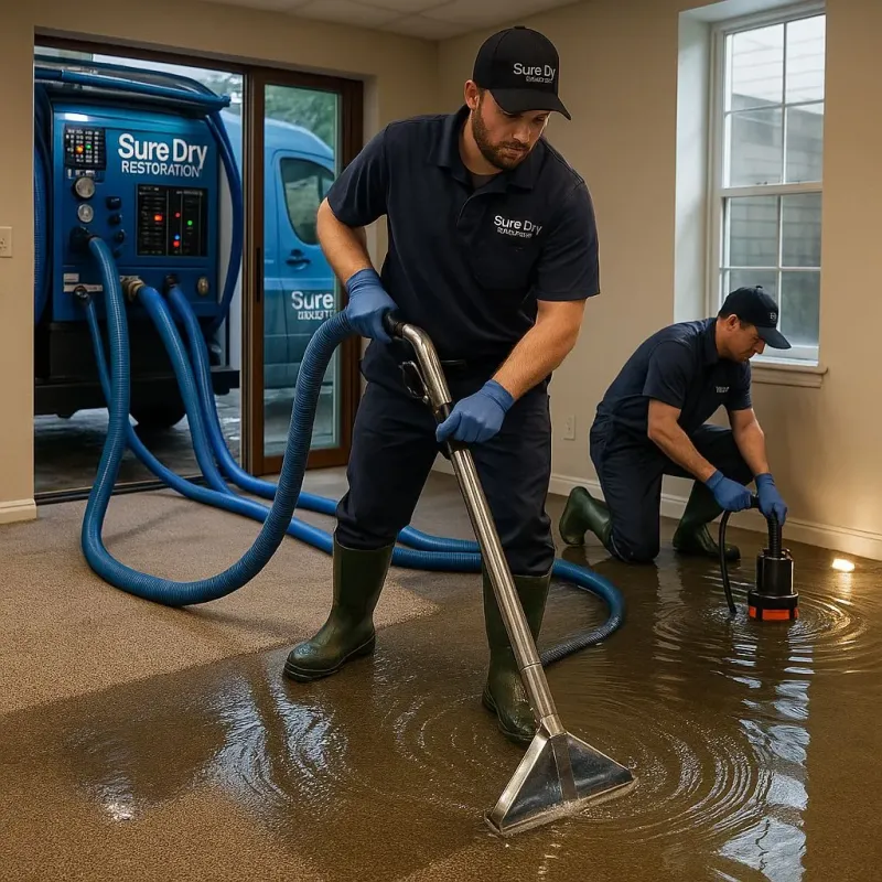 Water Extraction and Removal process in Selinsgrove, PA